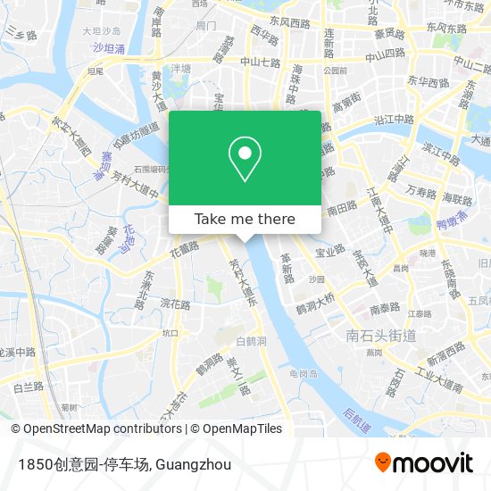 1850创意园-停车场 map