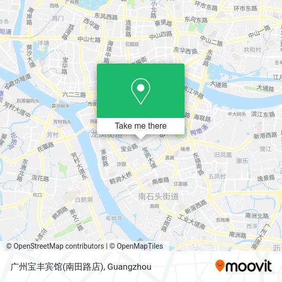 广州宝丰宾馆(南田路店) map