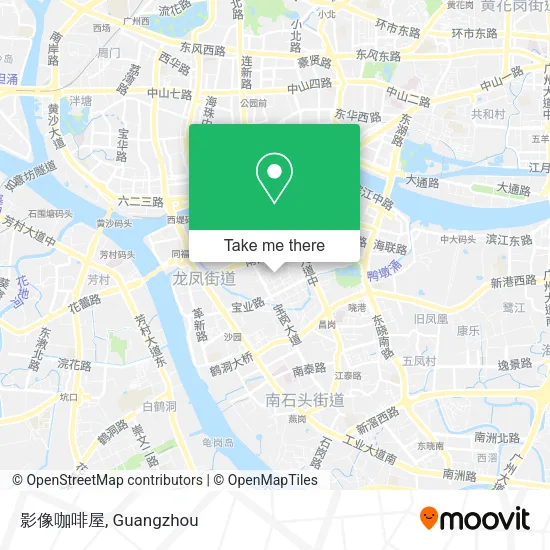 影像咖啡屋 map