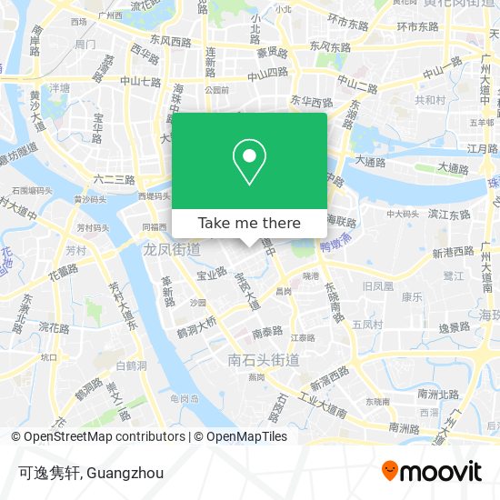 可逸隽轩 map