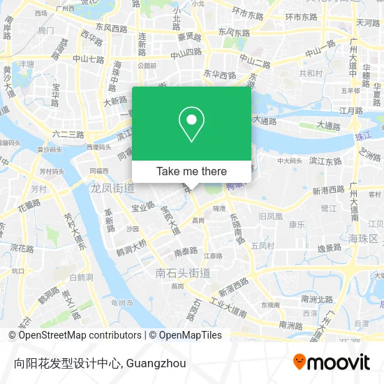 向阳花发型设计中心 map