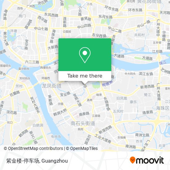 紫金楼-停车场 map