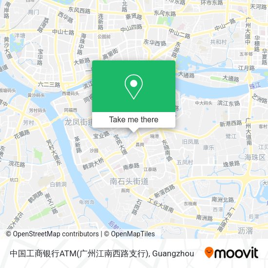 中国工商银行ATM(广州江南西路支行) map