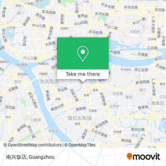 南兴饭店 map