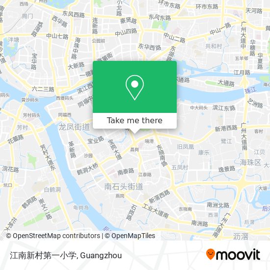 江南新村第一小学 map