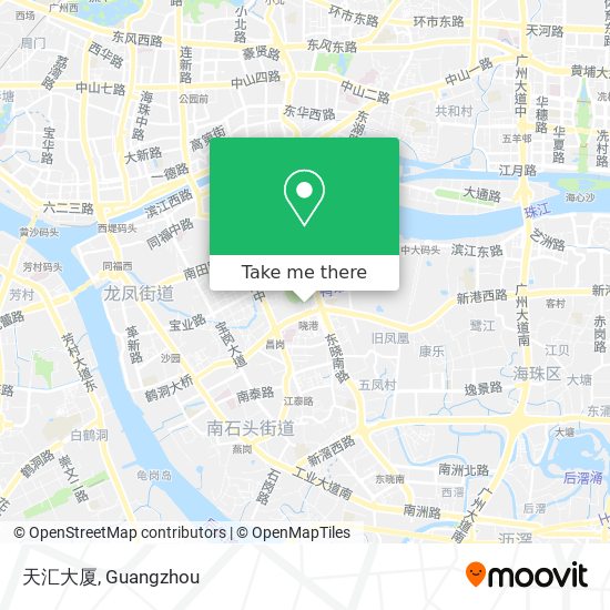 天汇大厦 map