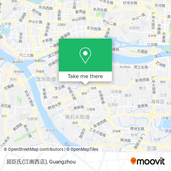 屈臣氏(江南西店) map