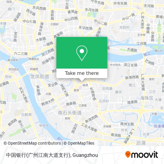 中国银行(广州江南大道支行) map