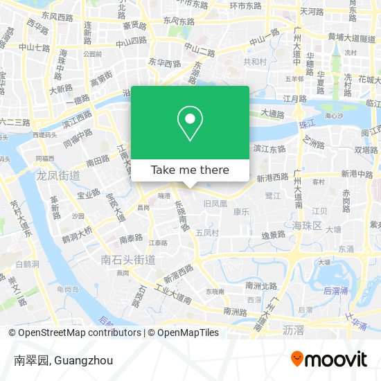 南翠园 map