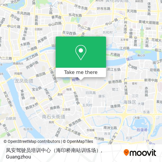 凤安驾驶员培训中心（海印桥南站训练场） map