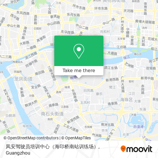 凤安驾驶员培训中心（海印桥南站训练场） map