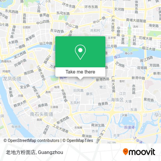 老地方粉面店 map
