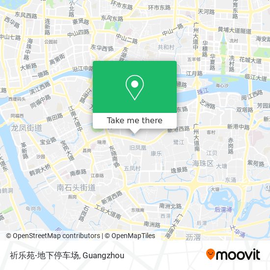 祈乐苑-地下停车场 map