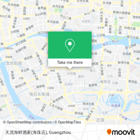 天茂海鲜酒家(海珠店) map