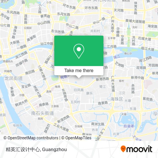 精英汇设计中心 map