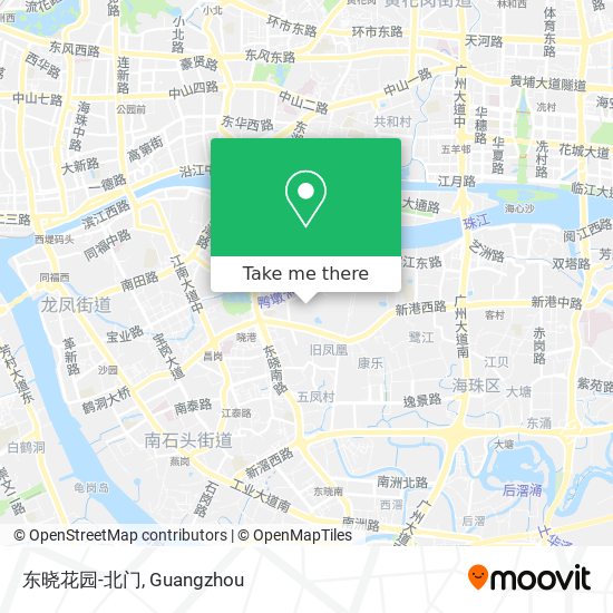 东晓花园-北门 map