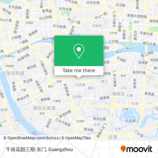 千禧花园三期-东门 map