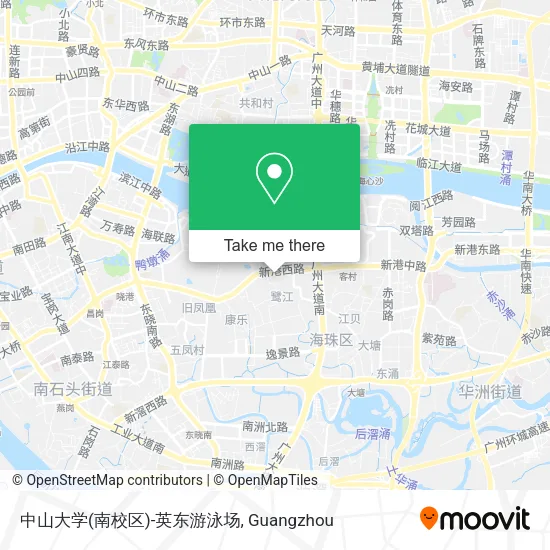 中山大学(南校区)-英东游泳场 map