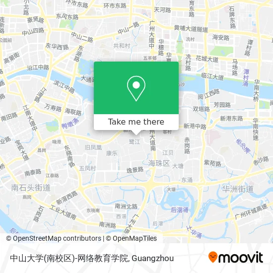 中山大学(南校区)-网络教育学院 map