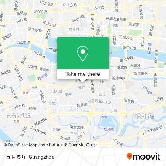 五月餐厅 map