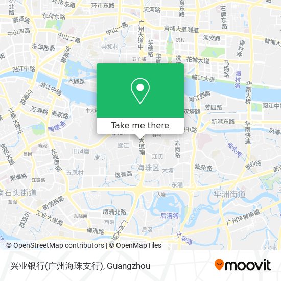 兴业银行(广州海珠支行) map
