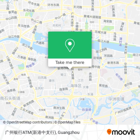 广州银行ATM(新港中支行) map