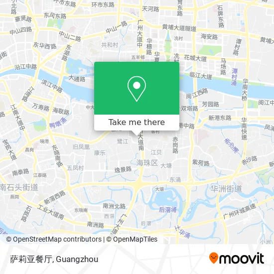 萨莉亚餐厅 map