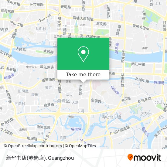 新华书店(赤岗店) map