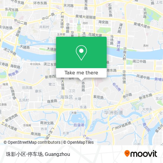 珠影小区-停车场 map
