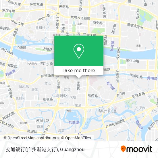 交通银行(广州新港支行) map
