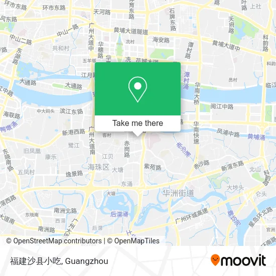 福建沙县小吃 map