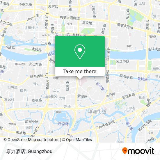 原力酒店 map