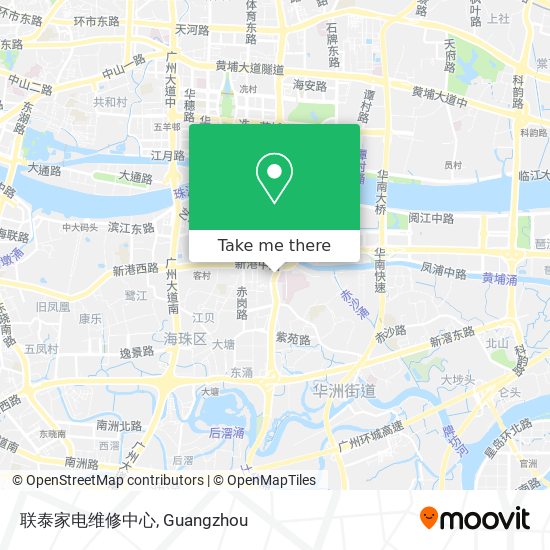 联泰家电维修中心 map