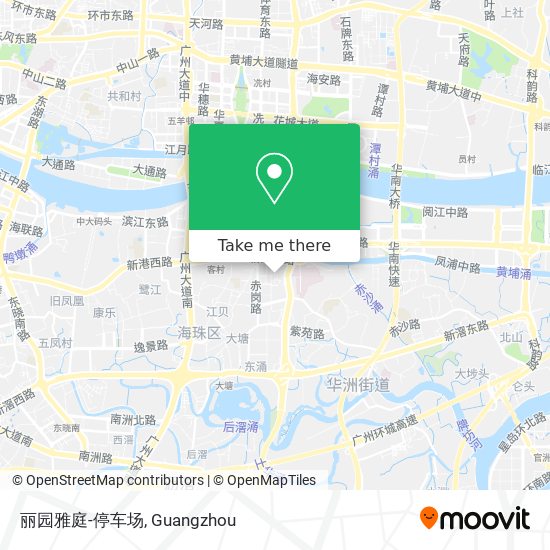 丽园雅庭-停车场 map
