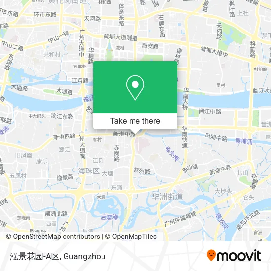 泓景花园-A区 map