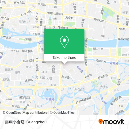 燕翔小食店 map