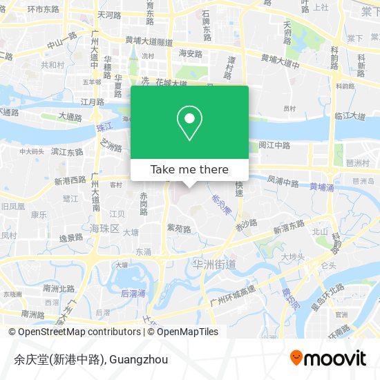 余庆堂(新港中路) map