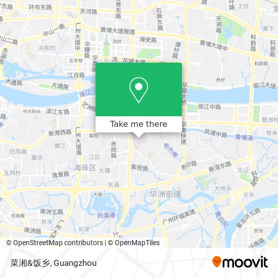 菜湘&饭乡 map