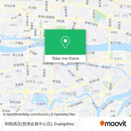 和颐酒店(琶洲会展中心店) map