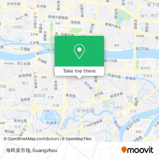 海晖菜市场 map