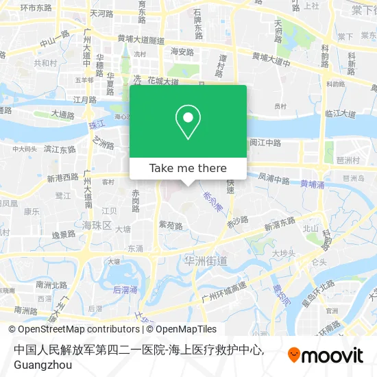 中国人民解放军第四二一医院-海上医疗救护中心 map