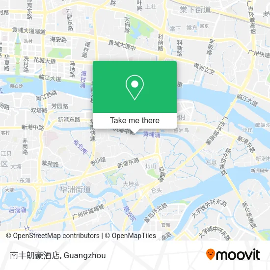 南丰朗豪酒店 map