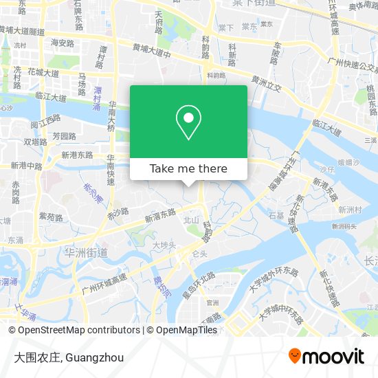 大围农庄 map