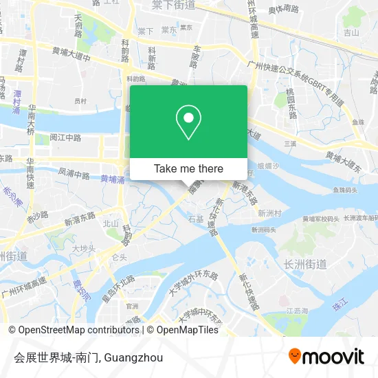 会展世界城-南门 map