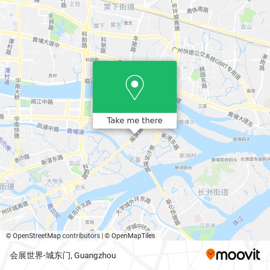 会展世界-城东门 map