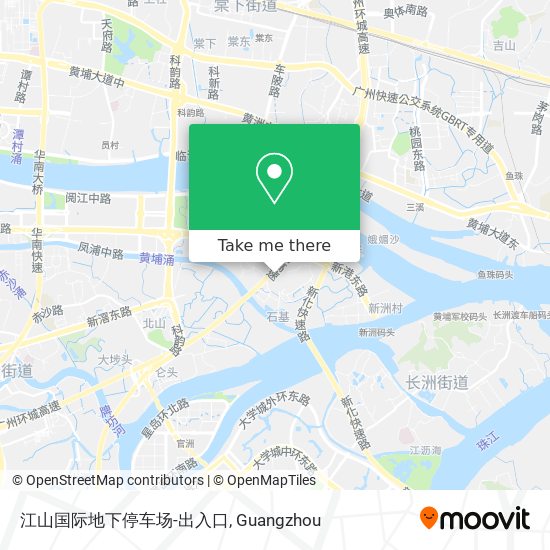 江山国际地下停车场-出入口 map