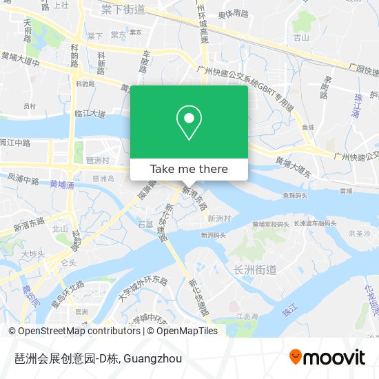 琶洲会展创意园-D栋 map