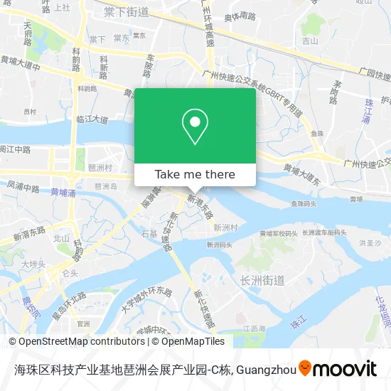 海珠区科技产业基地琶洲会展产业园-C栋 map
