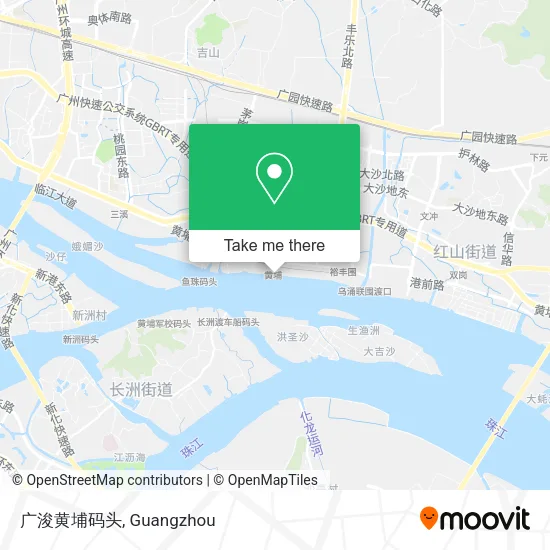广浚黄埔码头 map