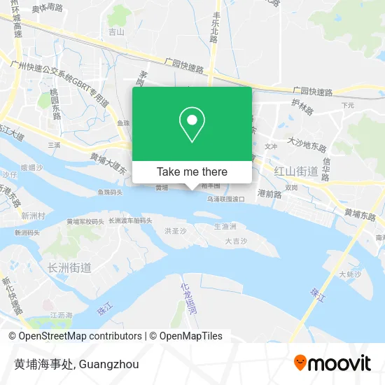 黄埔海事处 map